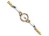 LogoArt Ohio State University Elegant Ladies Two-tone Watch