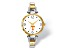 LogoArt University of Tennessee Knoxville Elegant Ladies Two-tone Watch