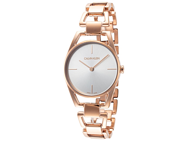 Calvin Klein Dainty watch - Rose Gold – Plants The Jewellers