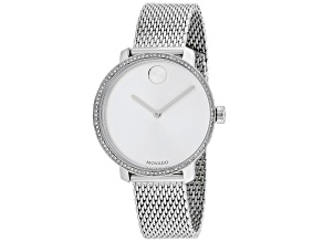 Movado Bold 34mm Stainless Steel Bracelet Quartz Watch