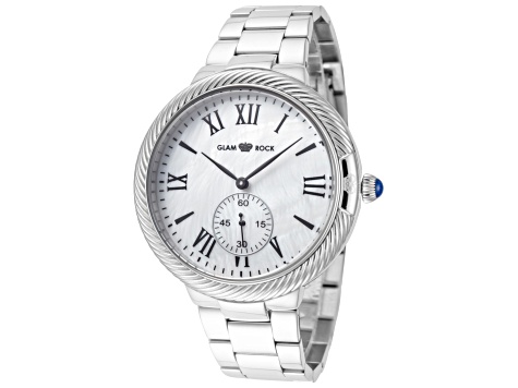 Glam Rock Women's Twisted 40mm Quartz Watch