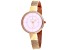 Christian Van Sant Women's Reign Pink Dial, Rose Stainless Steel Watch