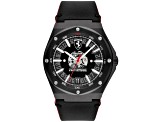 Ferrari Men's Scuderia Black Leather Strap Watch