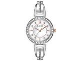 Bulova Women's Crystal Gift Set 29.8mm Quartz Watch