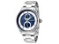 Thomas Earnshaw Men's Longitude 42mm Quartz Blue Dial Gray Leather Strap Watch