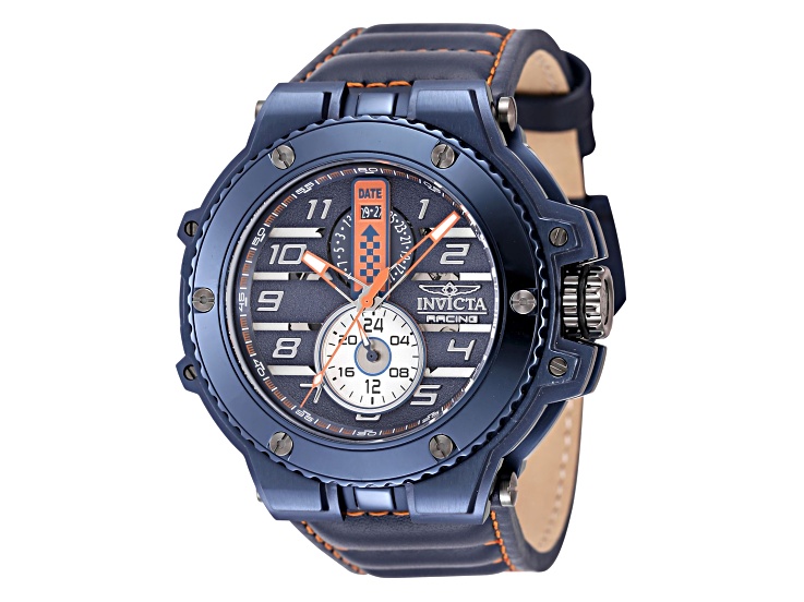 Invicta Invicta Racing Downforce 58.5mm Blue Dial Blue Bezel Blue