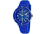 Oceanaut Women's Acqua Blue Dial, Blue Rubber Strap Watch