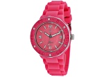 Oceanaut Women's Acqua Pink Dial, Pink Rubber Strap Watch