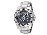 Invicta Reserve Excursion 49.5mm Gunmetal Dial Stainless Steel Bracelet Automatic Watch
