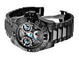 Invicta Reserve Excursion 49.5mm Gunmetal Dial Black Stainless Steel Bracelet Automatic Watch