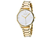 DKNY Women's Cityspire Yellow Stainless Steel Watch