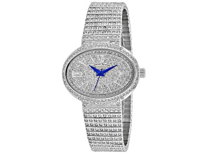Christian Van Sant Women's Sparkler White Dial, Stainless Steel Watch