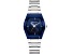 Bulova Women's Gemini Blue Dial, Stainless Steel Watch
