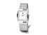 Charles Hubert Stainless Steel White Dial Milanese Band Watch