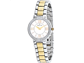 Mathey Tissot Women's FLEURY 5776 White Dial, Two-tone Stainless Steel Watch
