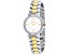 Mathey Tissot Women's FLEURY 5776 White Dial, Two-tone Stainless Steel Watch