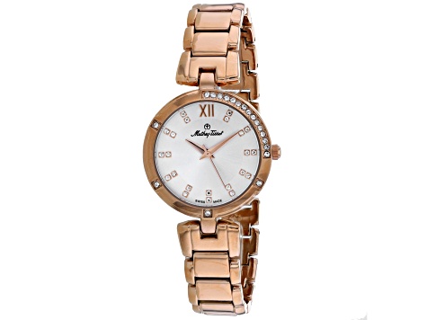 Mathey Tissot Women's Classic Rose Stainless Steel Watch