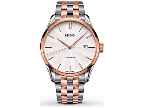 Mido Men's Belluna II 40mm Automatic Two-tone Rose Stainless Steel Watch