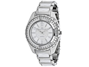 Oceanaut Women's Lucia White Dial, Two tone Stainless Steel Watch