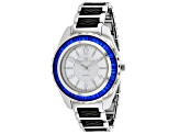 Oceanaut Women's Lucia White Dial, Two-tone Black Stainless Steel Watch