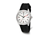 Charles Hubert Stainless Steel White Dial Watch