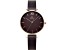 Obaku Women's Walnut Brown Dial, Brown Stainless Steel Watch