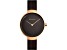 Obaku Women's Walnut Brown Dial, Brown Stainless Steel Watch