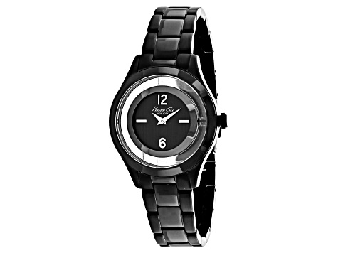 Kenneth Cole Women's Classic Black Stainless Steel Watch