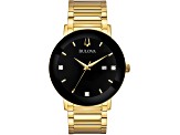 Bulova Men's Modern Yellow Stainless Steel Watch