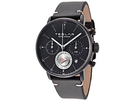 Teslar Men's Re-Balance T-6 42mm Quartz Chronograph Watch