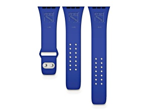 Gametime NHL Winnipeg Jets Debossed Silicone Apple Watch Band (38/40mm M/L). Watch not included.