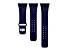 Gametime NHL Buffalo Sabres Debossed Silicone Apple Watch Band (38/40mm M/L). Watch not included.