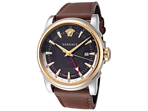 Versace Men's GMT Vintage 42mm Quartz Watch