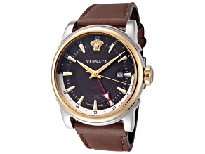 Versace Men's GMT Vintage 42mm Quartz Watch