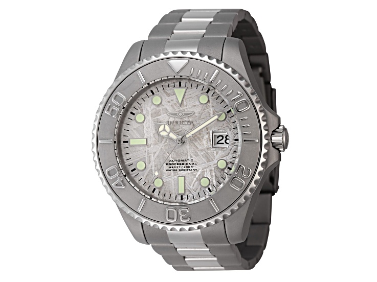 Invicta Pro Diver Meteorite 47mm Titanium Bracelet Automatic Watch
