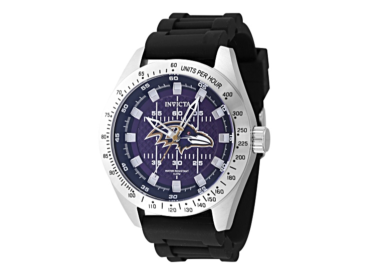 Invicta NFL 45mm Baltimore Ravens Quartz Watch - 13NCKH | JTV