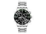 Swatch Men's The May Black Dial, Stainless Steel Watch