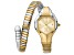Just Cavalli Women's Snake Yellow Dial, Two-tone Stainless Steel Watch