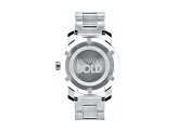 Movado Women's Silver Tone Stainless Steel Band Trend Watch