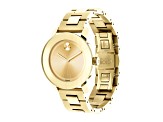 Movado Women's Gold Tone Stainless Steel Band Trend Watch