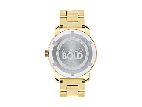 Movado Women's Gold Tone Stainless Steel Band Trend Watch