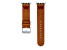 Gametime Washington Commanders Leather Apple Watch Band (42/44mm S/M Tan). Watch not included.