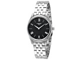 Tissot Women's T-Classic 31mm Quartz Black Dial Stainless Steel Watch