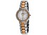 Mathey Tissot Women's Classic White Dial, Two tone Stainless Steel Watch