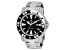 Oceanaut Men's Marletta Black Dial, Stainless Steel Watch