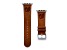 Gametime MLB Washington Nationals Tan Leather Apple Watch Band (42/44mm M/L). Watch not included.