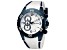Head Men's Vancouver 1 46mm Quartz White Dial White Silicone Strap Watch