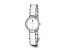 Ladies Charles Hubert Titanium and Ceramic White Dial Watch