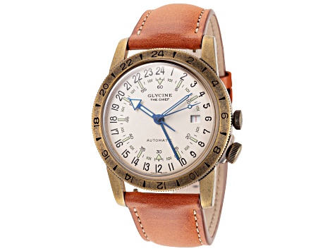 Glycine Men's Airman Vintage The Chief 40mm Automatic Watch