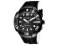 Technomarine Men's Reef Black Dial, Black Rubber Strap Watch